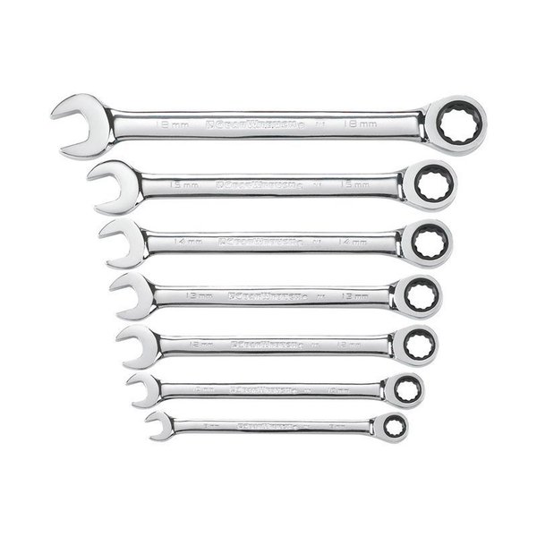 Gearwrench Wrench Set Metric 7 Pc 9417